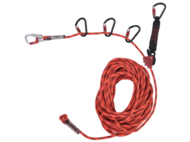 ABS Lanyard, temp. Anschlagseinrichtung Seillänge 23 m